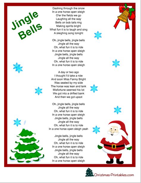 Jingle All the Way: Kid-Friendly & Modern Christmas Song Printables