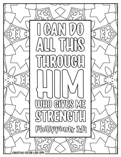Journey Through Scripture: Thematic Collections of Printable Bible Verse Coloring Pages for Every Season of Life