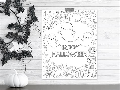Kid-Friendly & Cute Critters: Adorable Halloween Printables for All Ages