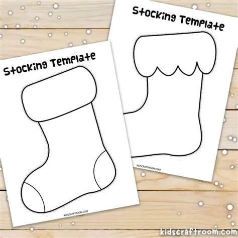 Kid-Friendly Fun: Whimsical Stocking Templates