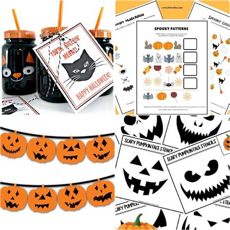 Kid-Friendly & Whimsically Cute Printable Halloween Decor