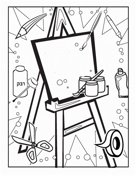 Kids' Corner Creativity: Coloring Pages & Craft Templates