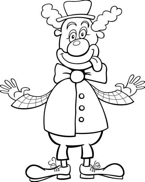 Laugh Out Loud: Silly & Cartoon Clown Coloring Pages for Little Artists