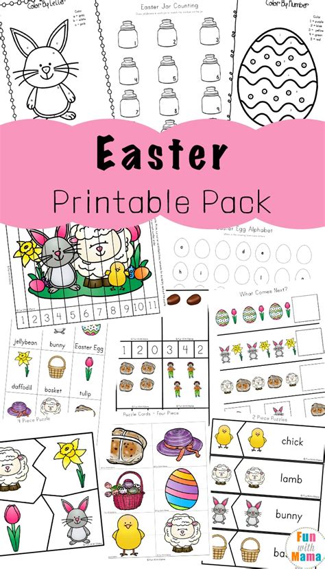 Learning & Activity: Educational Easter Printables