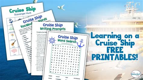 Learning & Educational Printables: Cruising Through Knowledge