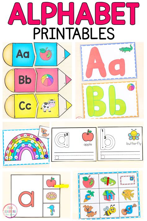 Learning Fun: Alphabet & Number Printables