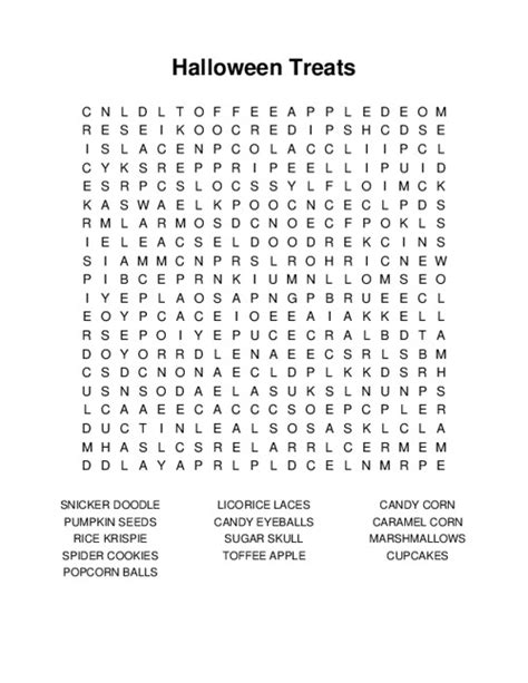 Learning is a Treat: Educational Halloween Word Searches