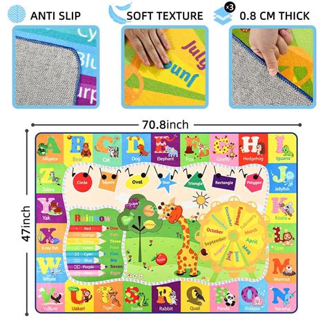 Learning & Literacy Adventures: Educational Mats for Growing Minds