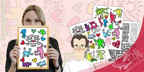 Learning Through Art: Keith Haring Printables for Education & Kids' Activities