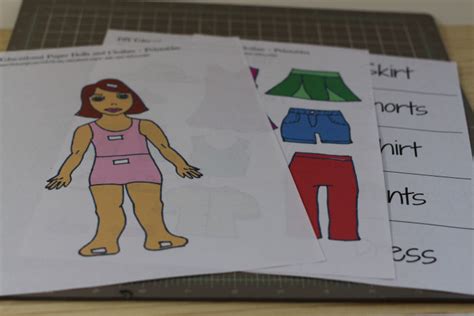 Learning Through Play: Educational Paper Dolls