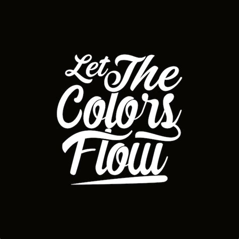 Let the Colors Flow!