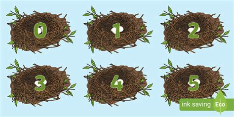 Literacy Leaves & Number Nests: Academic Skill Builders with Printables