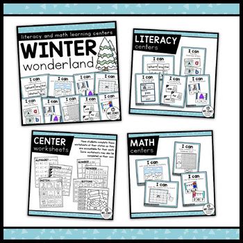 Literacy & Math Integration Printables