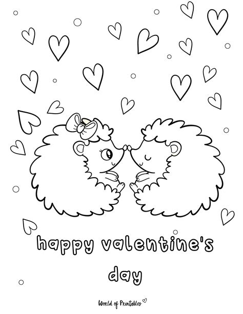 Love Notes & Message Pages: Personalized Printable Valentine's Day Coloring Pages