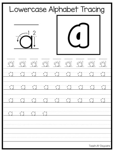 Lowering the Learning Curve: Lowercase Letter Practice