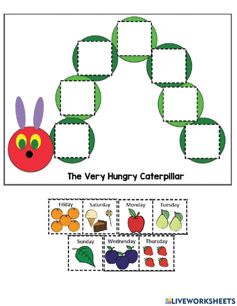 Making Learning Fun with Printable The Very Hungry Caterpillar Food