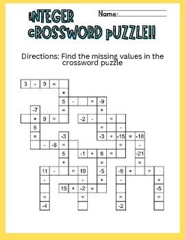 Mastering Numbers: Advanced Math Crossword Puzzles for Teens & Adults