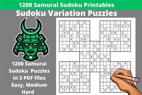 Mastering the Bushido Code: Expert-Level Free Printable Samurai Sudoku