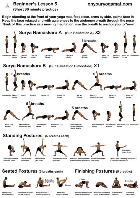 Mastering the Mat: Advanced Free Printable Yoga Poses for Seasoned Practitioners