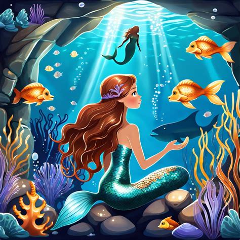 Mermaid Kingdom & Ocean Scenes: Storytelling Through Color