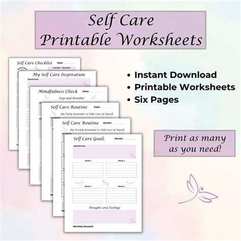 Mindful Fall Journaling & Self-Care Printables: Embracing Inner Peace