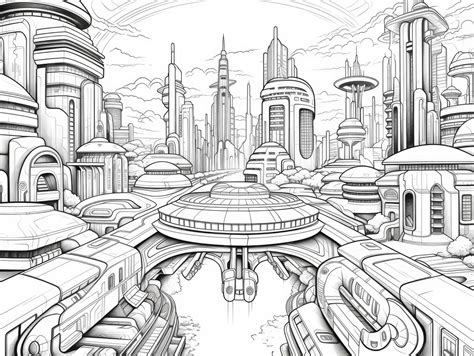 Mindful Metropolis: Coloring for Relaxation & Stress Relief