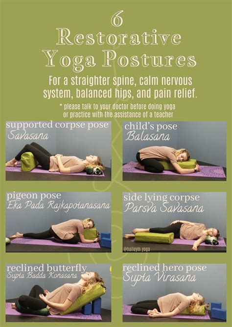 Mindful Moments: Free Printable Yoga Poses for Meditation & Restorative Practice
