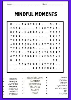 Mindful Moments, Mega Puzzles: For Relaxation & Focus