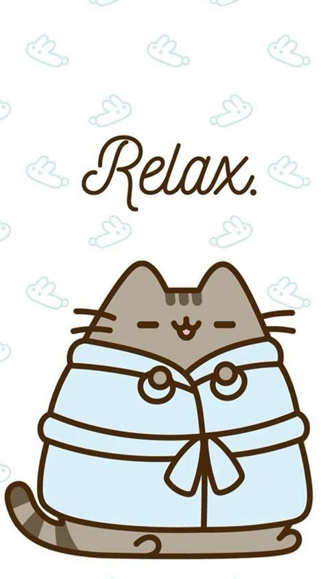 Mindful Moments: Relaxing & Detailed Pusheen Art for Grown-Ups
