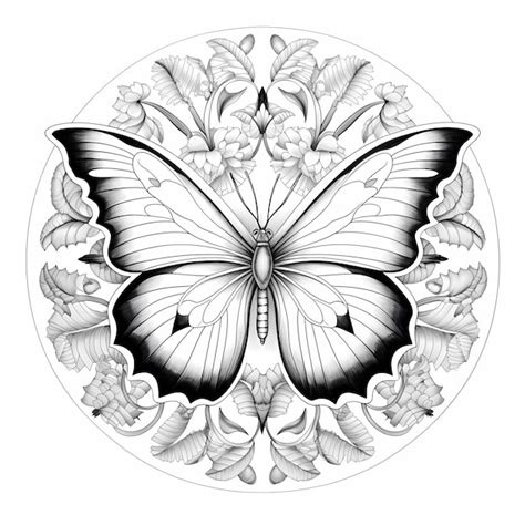 Mindfulness & Intricate Butterfly Designs for Adults