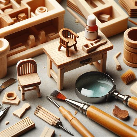 Miniature Furniture & Chic Decor: Crafting Every Tiny Detail