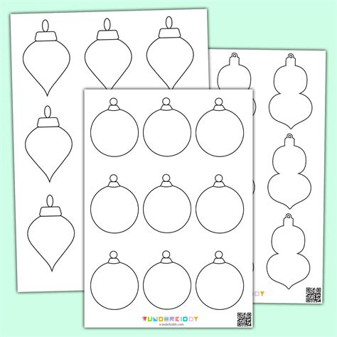 Miniature & Ornament-Sized Templates