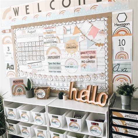 Minimalist & Modern Chic Kindergarten Signs