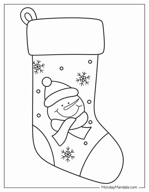 Modern & Chic: Sleek Stocking Templates