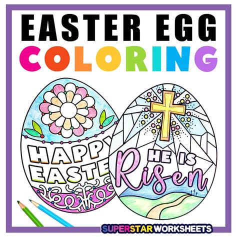 More Than Just Coloring: Activity-Based Easter Printables