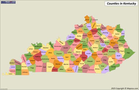Navigating Kentucky's Counties: A Deep Dive into Boundaries and History