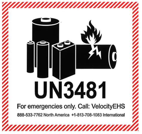 Navigating the Nuances: Labels for Devices vs. Standalone Batteries