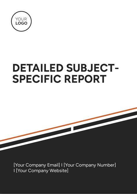 Niche Know-How: Specialty-Specific Report Sheets