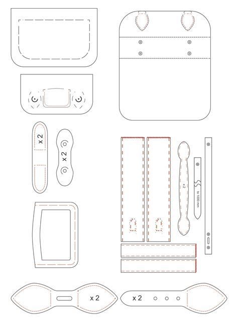 Niche & Novelty: Unique Free Printable Leather Templates for Creative Souls