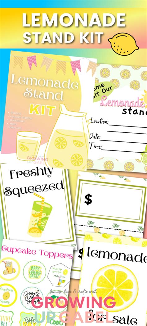 Niche & Unique Lemonade Sign Printables: Stand Out from the Crowd