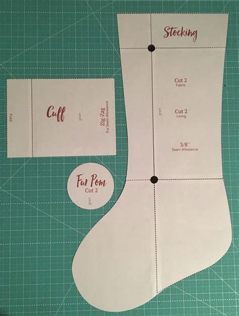 No-Sew & Beginner-Friendly Stocking Templates
