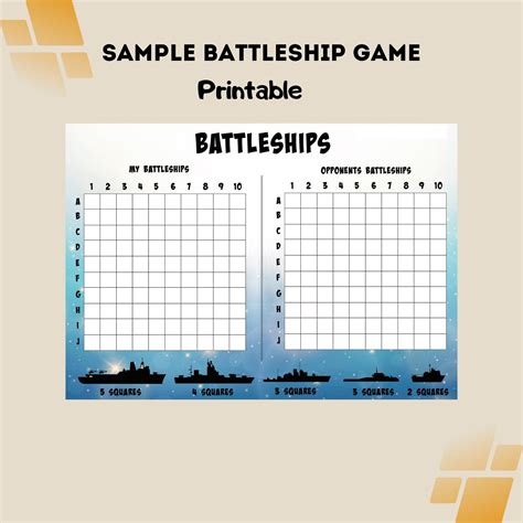 Optimizing Your Print: Tips for High-Quality Printable Battleship Games