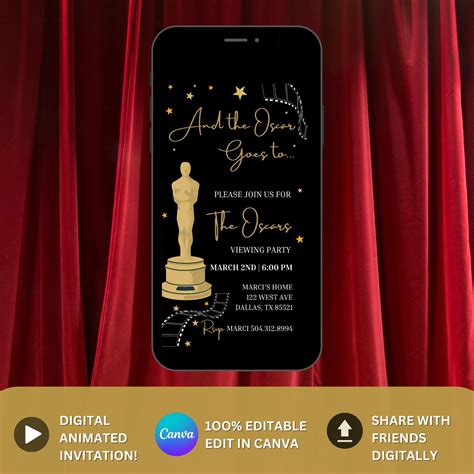 Oscar-Themed Party Printables: Grumpy Glam for Your Celebration!