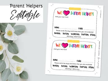 Parent & Teacher Resource Printables