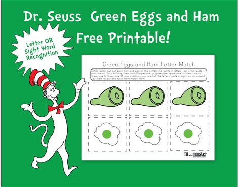Party Perfect: Decor & Invitations with Green Eggs and Ham Printables