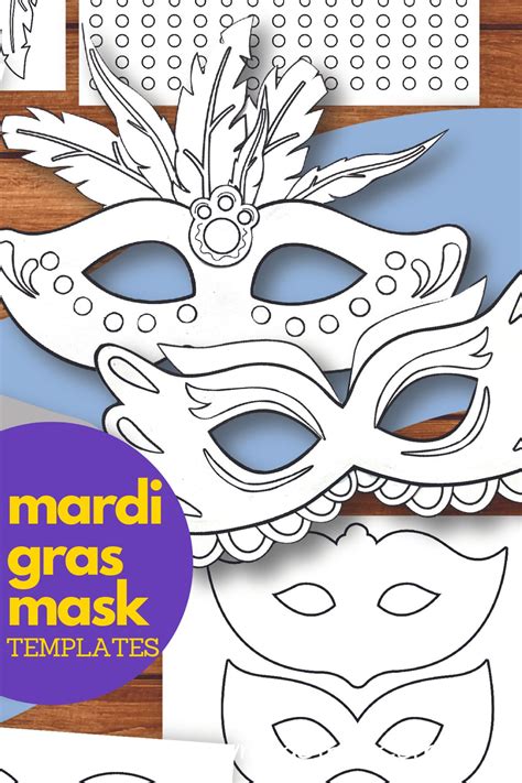 Party Perfect: Festive & Decorative Mask Templates for Every Occasion