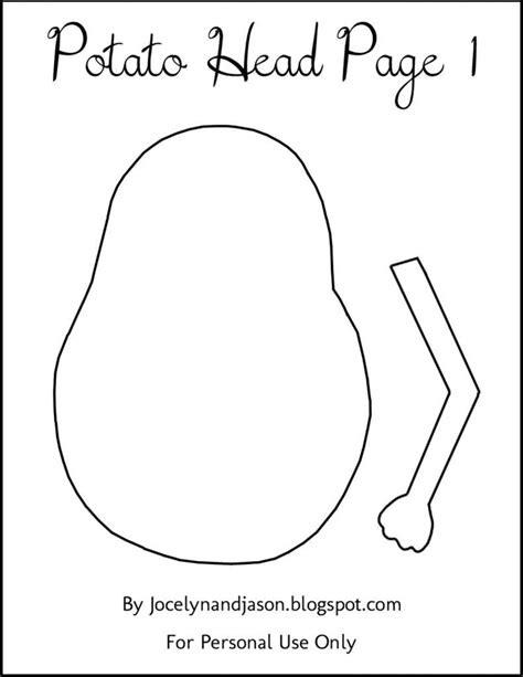 Party Perfect: Mr. Potato Head Printables for Celebrations