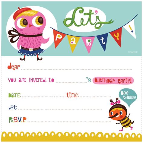 Party Perfect: Printable Invitations & Decorations