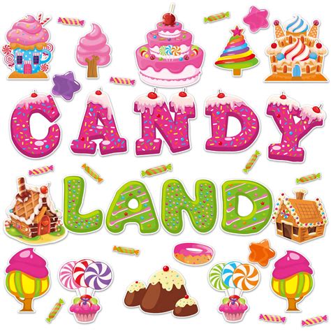 Party Perfect: Themed Printable Candyland Boards for Celebrations