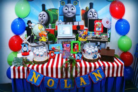 Party Perfect: Thomas Themed Decorations